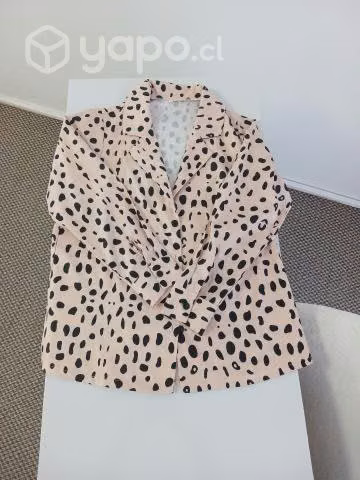 Blusa animal print talla s
