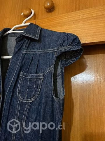 Vestido jeans azul - Imagen 2