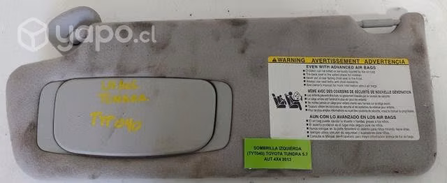 Sombrilla Izquierda (TYT040) Toyota Tundra 2013