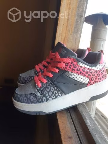 Zapatilla push plateada POP by Heelys - Imagen 2