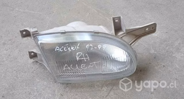 Optico derecho hyundai accent 1992-1999