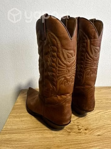 Botas cuero estilo vaqueras hombre 44