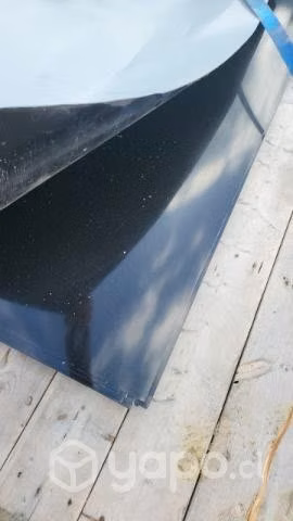 Lamina de Acero Prepintada Negra 0.40mm
