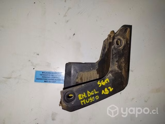 Moldura Inferior Tapabarro Delantero Derecho SSang