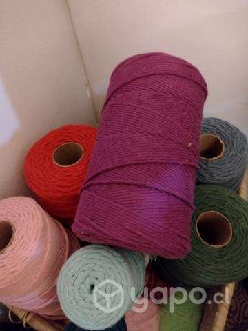 Hilo de algodón 3 mm para macramé - Imagen 2