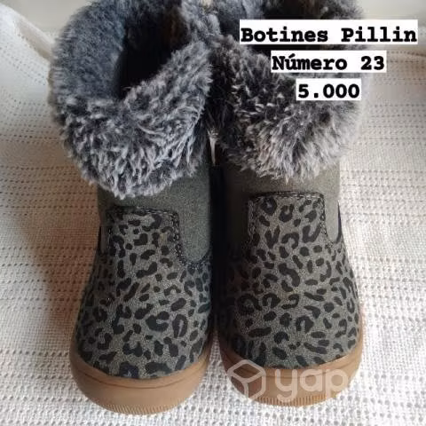 Zapatos número 23 niña