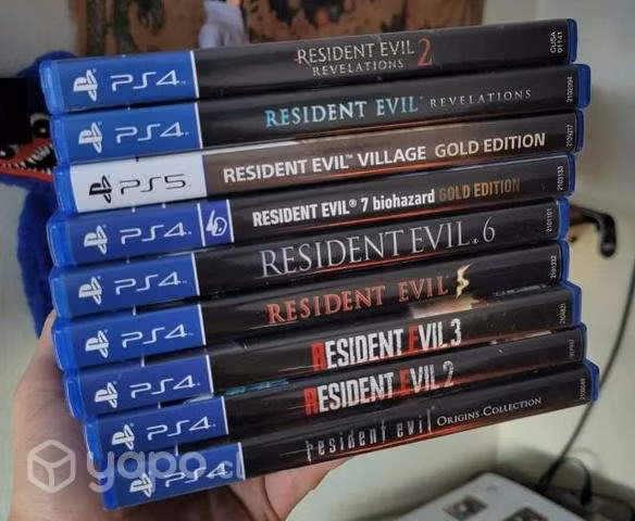 Saga Resident Evil ps4/ps5