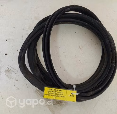 Goma Contor Carroc Pta tra izq (161) Nissan NP300