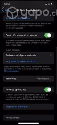 Earpods Pro semi nuevos un uso