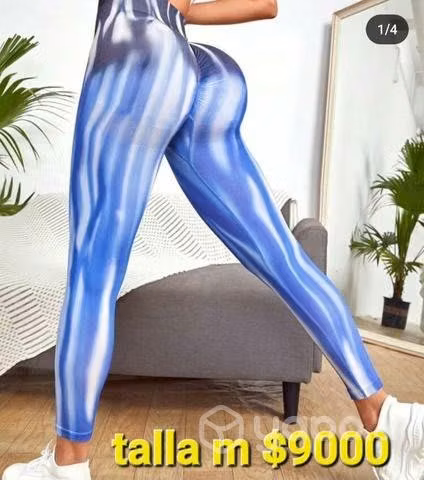 Calzas push up azul - Imagen 3