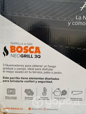 Parrilla bosca nueva neo grill q3
