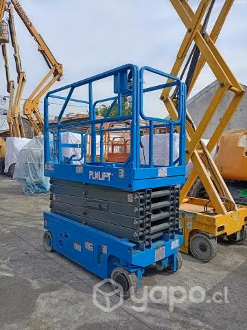 Maquina marca plk lift china tijera alza hombre