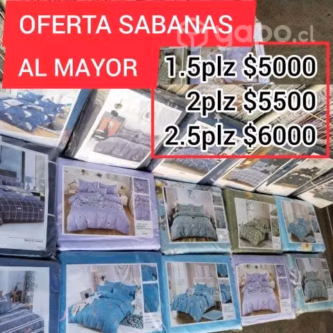Sabanas  al mayor y detal - Imagen 2