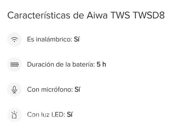 Audífonos aiwua - Imagen 2