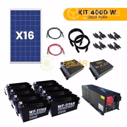 Neosolar kit hogar full 4000