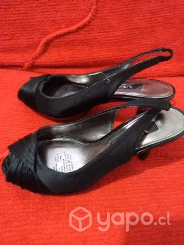 Sandalias fiesta negras talla 37