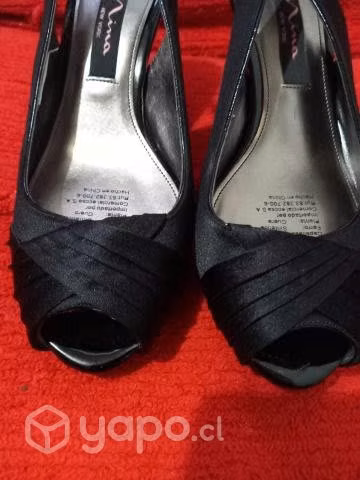 Sandalias fiesta negras talla 37