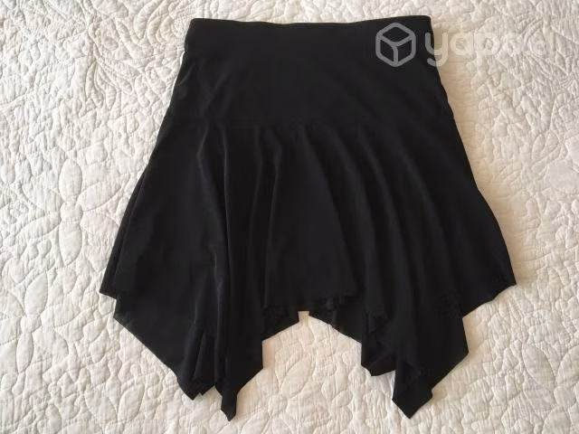 Falda negra fiesta talla S