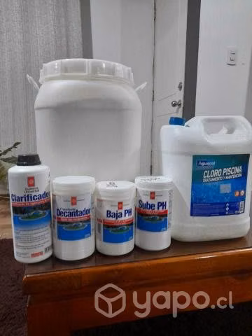 Productos de limpieza de piscina