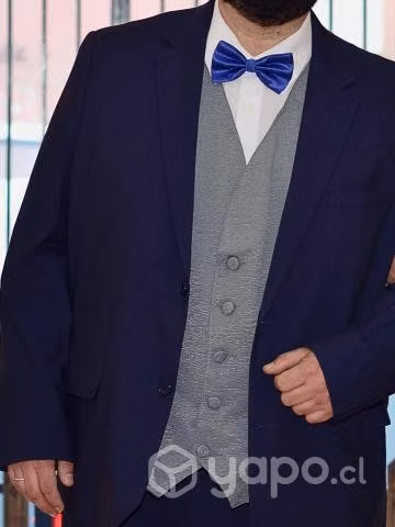 Terno talla 66, vestón, pantalón y chaleco 5XL