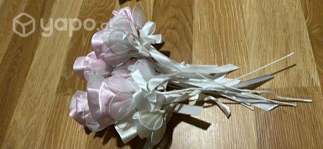 Ramo de 6 Rosas de tela - Imagen 6