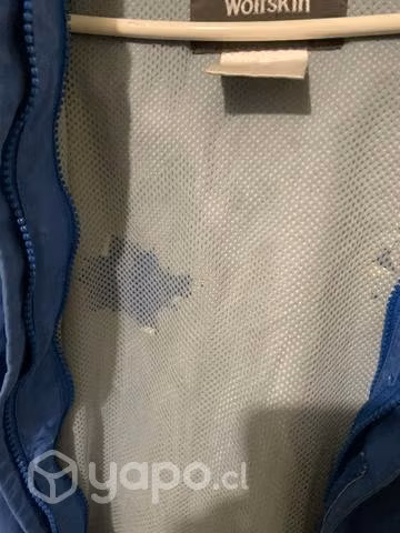 Parka jack woflskin azul