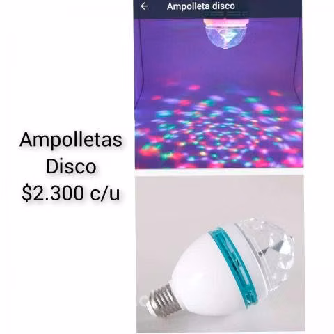 Ampolleta disco