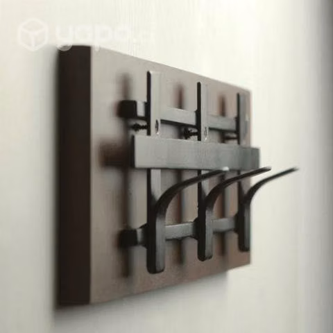 Perchero de fierro forjado, elegante y resistente - Imagen 2