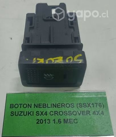 Botón Neblineros (SSX176) Suzuki SX4 Crossover 4x4