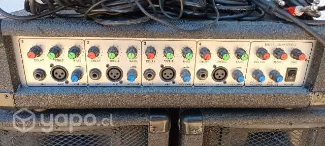 Amplificador y mezclador maxtone