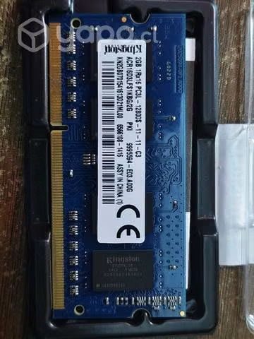 Memoria RAM Kingston 2 GB(DDR3) para notebook - Imagen 2