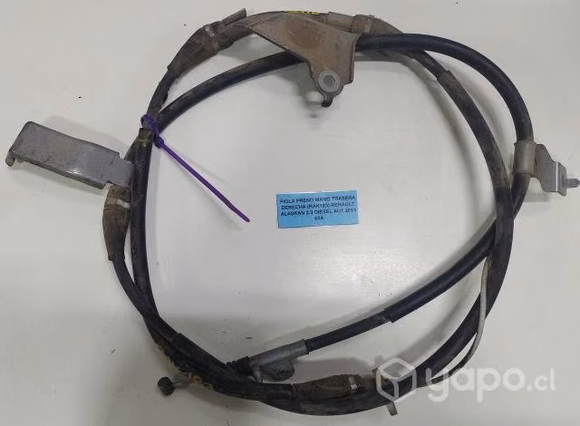 Piola Freno Mano Trasera Derecha (RAK183) Renault