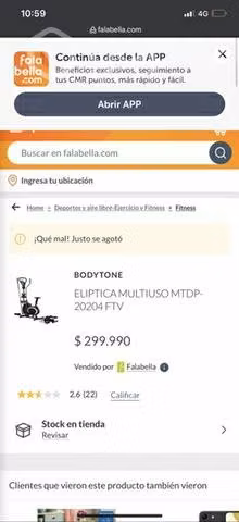 Elíptica multiuso nueva - Imagen 2