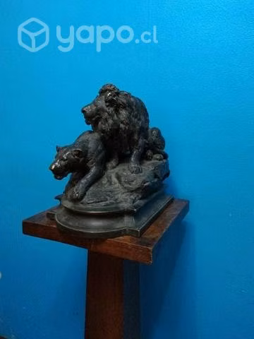 Escultura Bronce Rojo, György Vastagh (hijo)