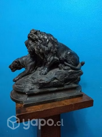 Escultura Bronce Rojo, György Vastagh (hijo)