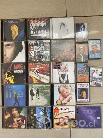 Cd y cassettes y 1 vinilo