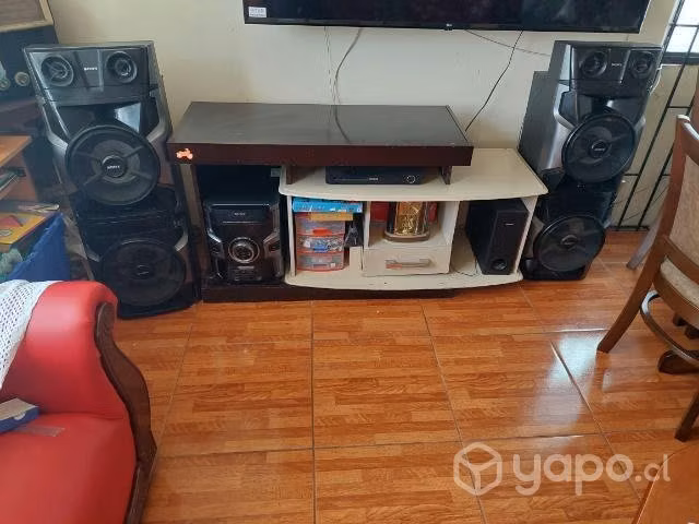 Equipo sony con control remoto más rack - Imagen 6