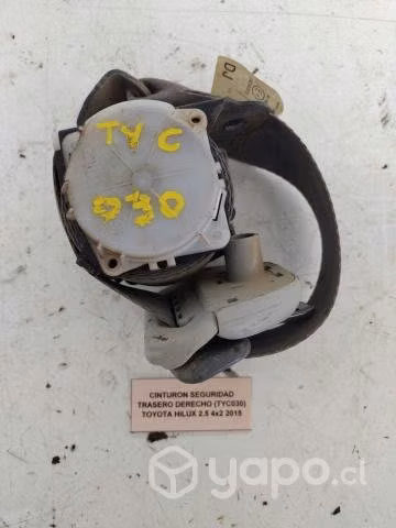 Cinturon Seguridad Tras Der (TYC030) Toyota Hilux