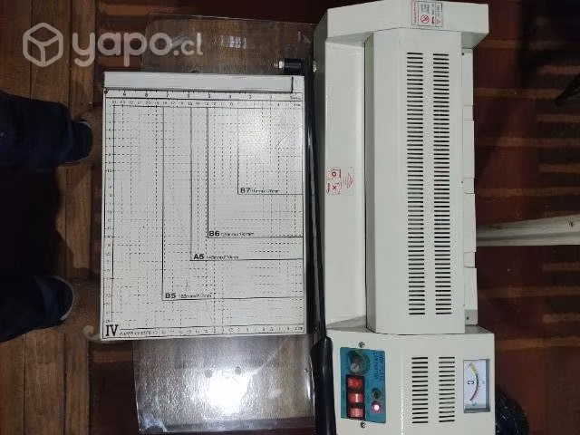 Plastificadora ITON PLATE + Quillotina