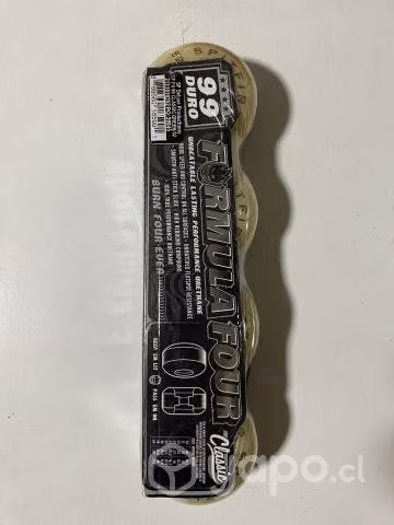 Ruedas Spitfire wheels 52mm 99A originales - Imagen 2