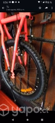 Bicicleta y teclado