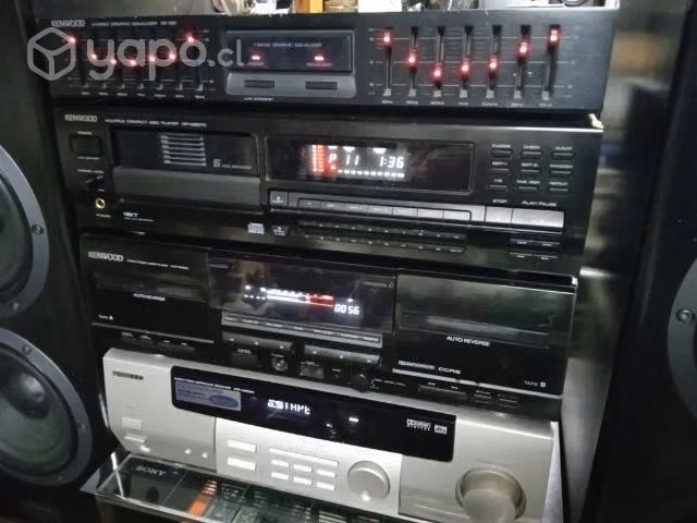 Receiber Kenwood krf v550od funcionando