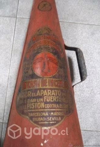 Extintor ingles embarcacion