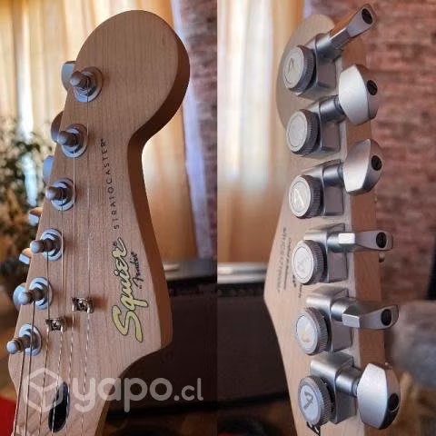 Squier deluxe stratocaster