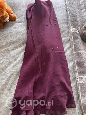 Vestido de seda para fiesta o madrina - Imagen 3