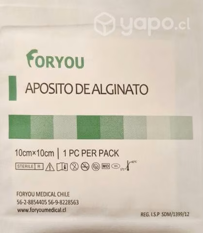 Apósito Alginato 10 x 10 CM - Imagen 2