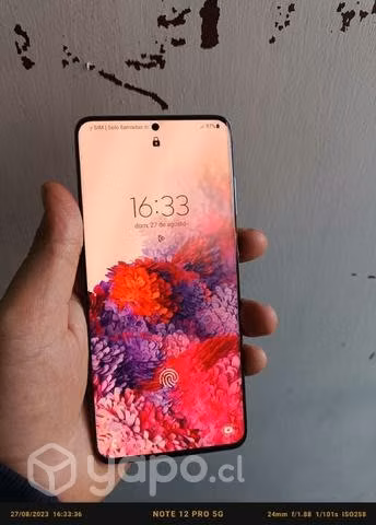 Samsung s20 plus y A52S 5G