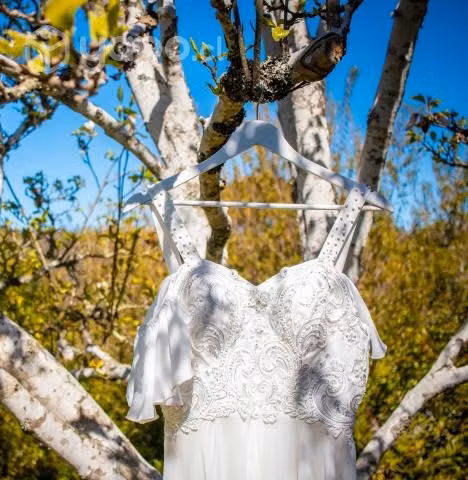 Vestido novia Love and lace