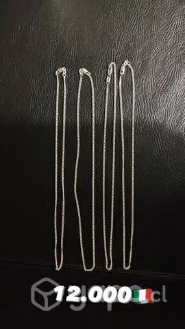 Cadenas de plata 925 y plata italina 925