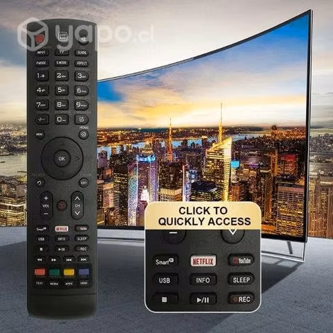 CONTROL REMOTO UNIVERSAL por infrarojos compatibl